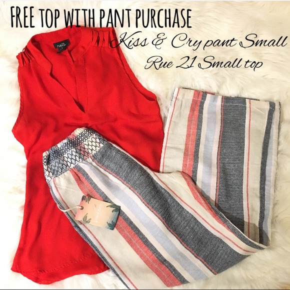 Kiss & Cry Pants - Kiss & Cry Pants S & Top